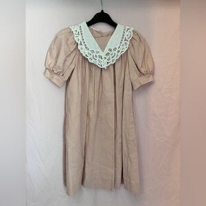 Peachy pink dress. Size 5.